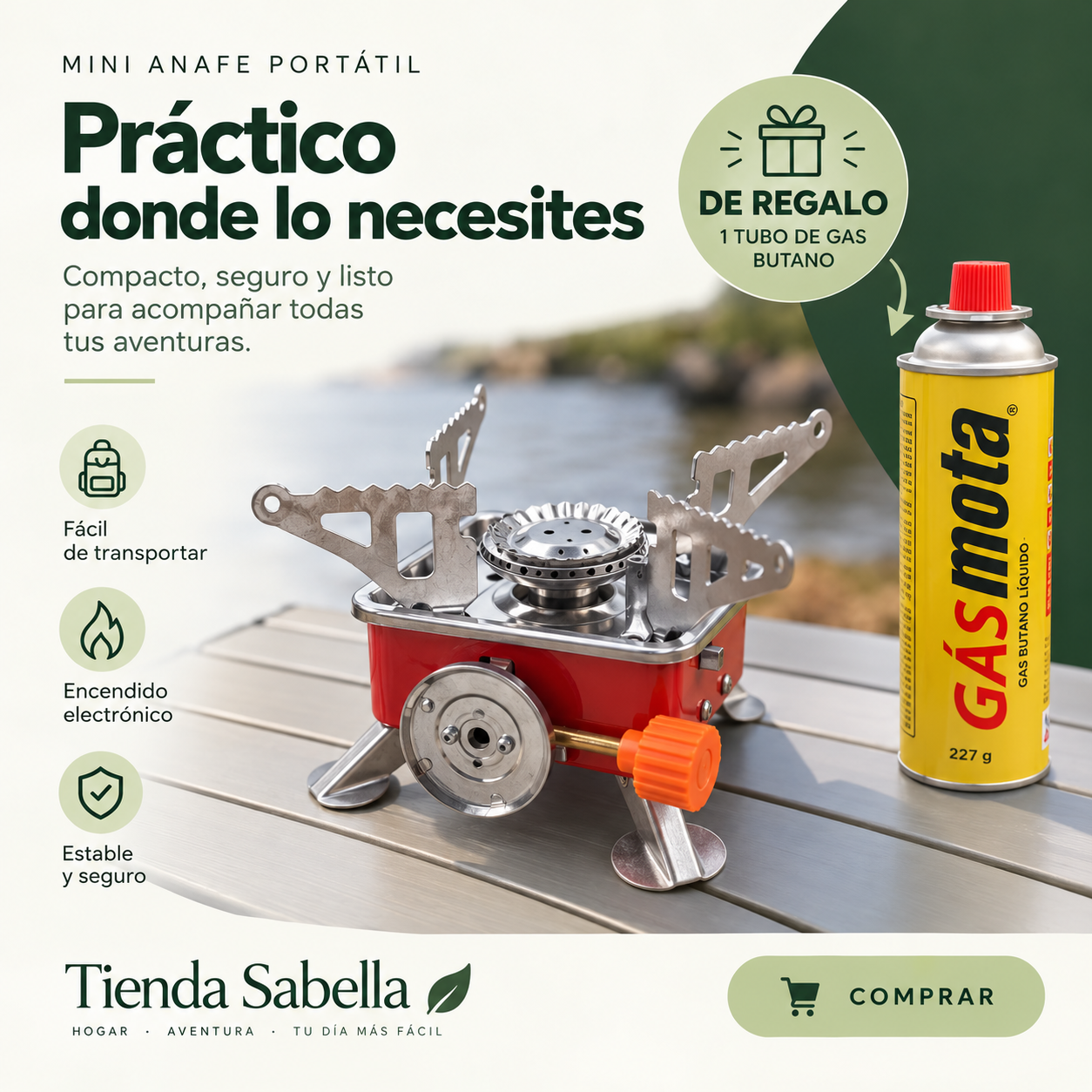 Mini Anafe Port&aacute;til